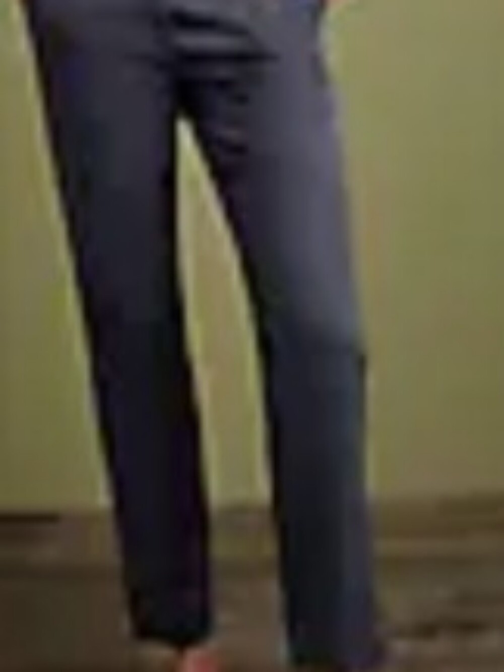 J. Jill Navy Straight-Leg Chinos